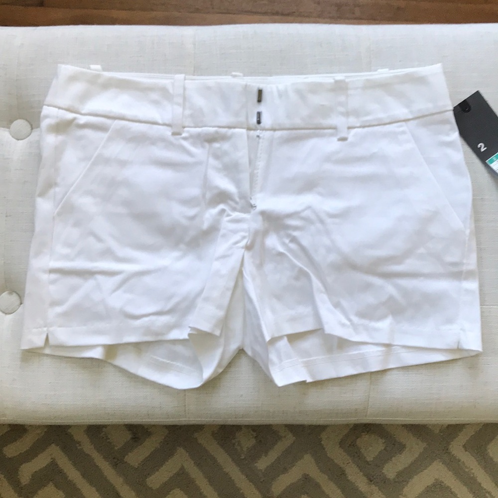 White Shorts